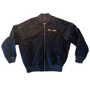 Mauna Kea Black Bomber Jacket